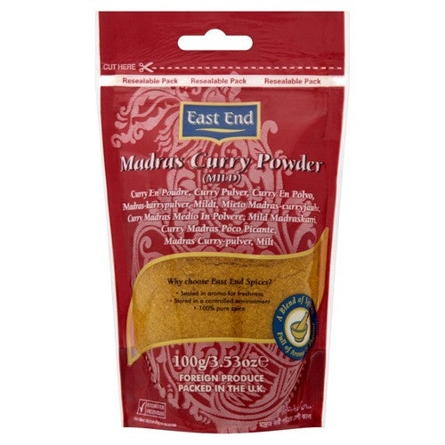 East End Madras Curry Powder Mild 100g (Pack of 2)