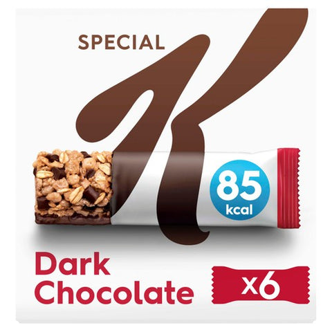 Kellogg's Special K Dark Chocolate Cereal Bars 6 x 21g (Pack of 3)