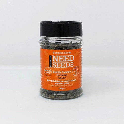 Munchy Seeds Lightly Toasted Pumpkin Seeds Shaker 150g (Pack of 3)