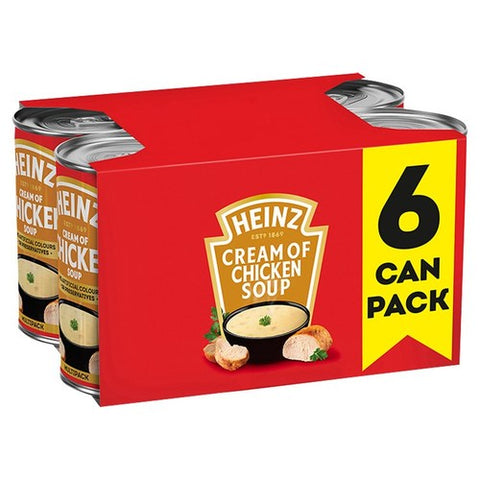 Heinz Cream of Chicken Soup 6 x 400g (Pack of 2)