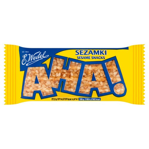 Wedel AHA Sesame Snack 27g (Pack of 3)