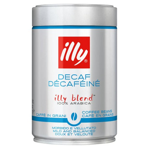 illy Decaf Beans 250g (Pack of 2)