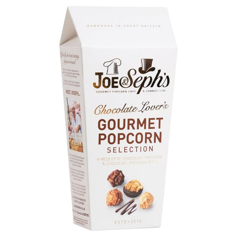 Joe & Seph's Chocolate Lovers Gourmet Popcorn Box 105g (Pack of 3)