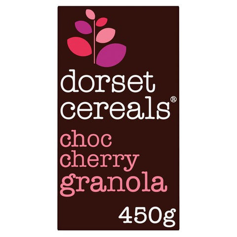 Dorset Cereals Chocolate Cherry Granola Breakfast Cereal 450g (Pack of 3)