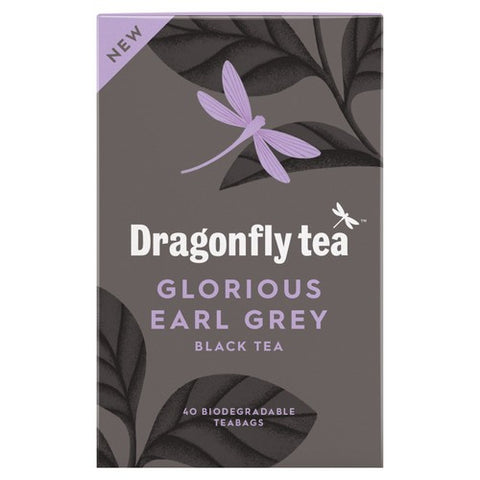 Dragonfly Glorious Earl Grey Tea 40's (Pack of 3)