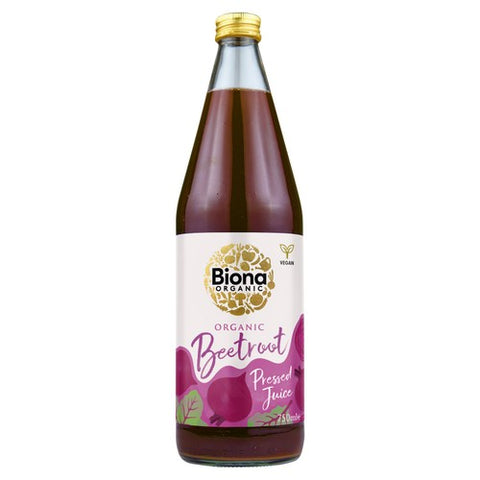 Biona Organic Pure Beetroot Juice 750ml (Pack of 2)
