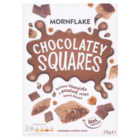 Mornflake Chocolatey Squares 375g (Pack of 3)