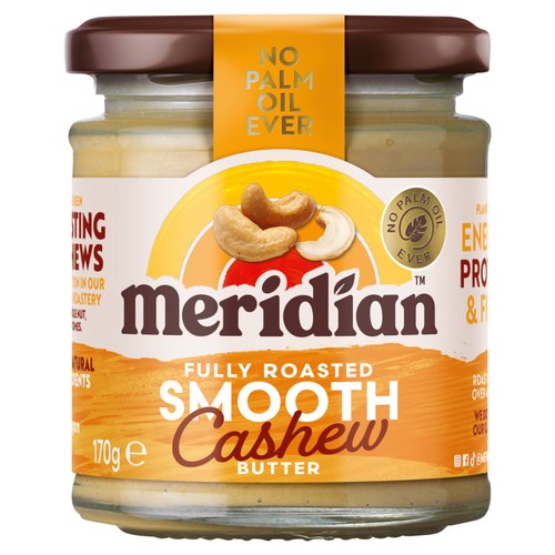 Meridian Smooth Cashew Butter 170g (Pack of 2)