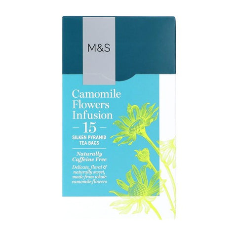 M&S Camomile Flower Infusion Tea Bags 15's (Pack of 3)