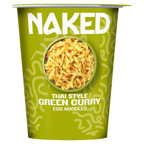 Naked Noodle Thai Green Curry Pot 78g (Pack of 2)