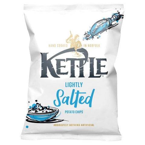 KETTLE Chips Lightly Salted 130g (Pack of 3)
