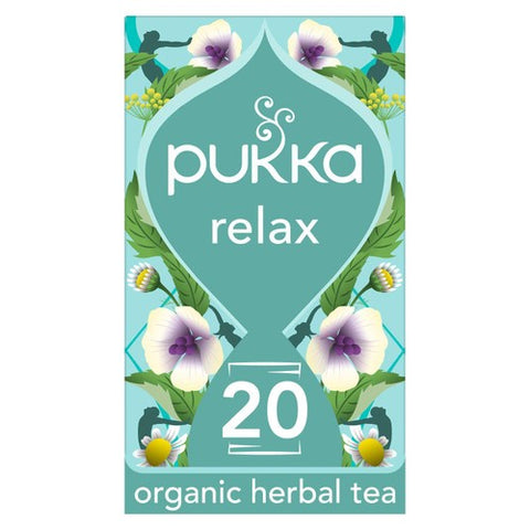 Pukka Organic Relax Tea With Chamomile 20's (Pack 3)