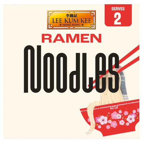 Lee Kum Kee Ramen Noodles (2 portion) 180g (Pack of 3)