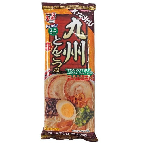 Itsuki Kyushu Tonkotsu Ramen Noodles 174g (Pack of 3)