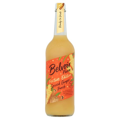 Belvoir Spiced Ginger Punch 750ml (Pack of 2)