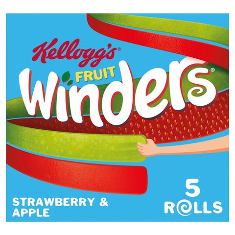 Kellogg's Winders Strawberry & Apple 5 x 17g (Pack of 3)