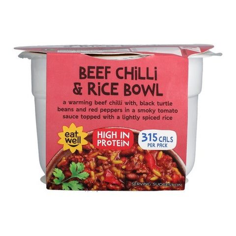 M&S Beef Chilli & Rice Bowl 300g (Pack of 2)