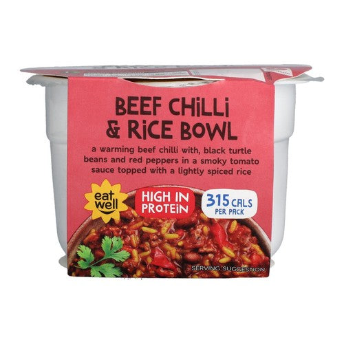 M&S Beef Chilli & Rice Bowl 300g (Pack of 2)