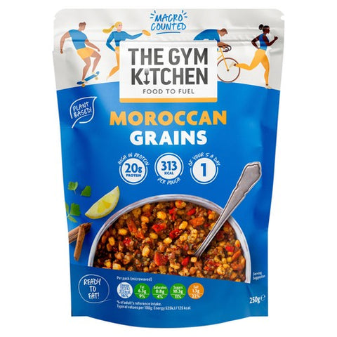 The Gym Kitchen Moroccan Grains 250g (Pack of 3)