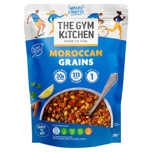 The Gym Kitchen Moroccan Grains 250g (Pack of 3)