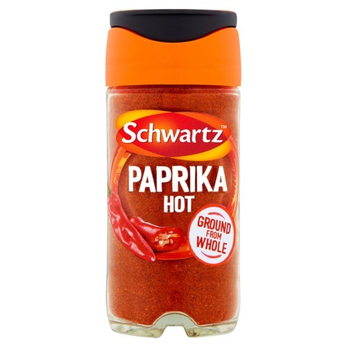 Schwartz Paprika Hot Jar 34g (Pack of 2)