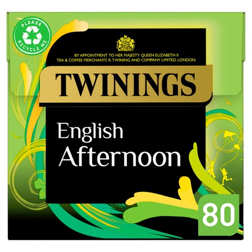 Twinings English Afternoon Tea 80's (Pack of 2)