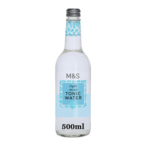 M&S Light Indian Tonic Water 500ml (Pack of 6)
