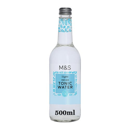 M&S Light Indian Tonic Water 500ml (Pack of 6)