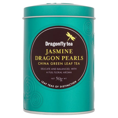 Dragonfly Jasmine Dragon Pearls Green China Tea 50g (Pack of 2)