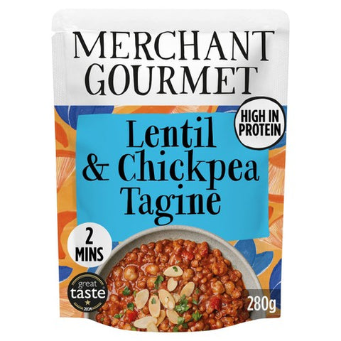 Merchant Gourmet - Lentil & Chickpea Tagine 280g (Pack of 2)