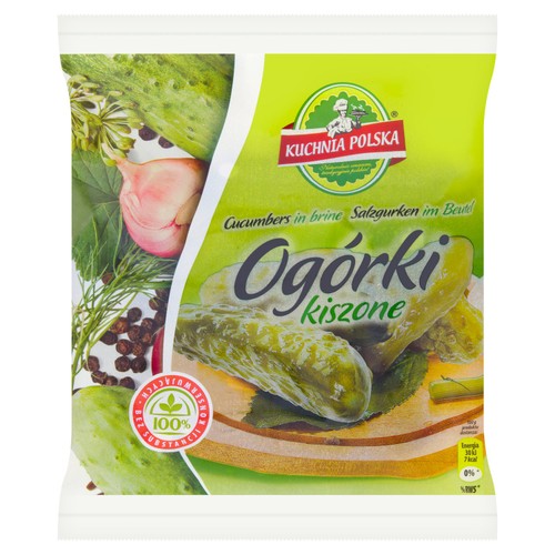Kuchnia Polska P&J Pickled Cucumbers 700g (Pack of 2)