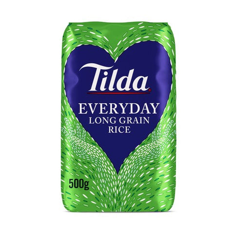 Tilda Everyday Long Grain Rice 500g (Pack of 3)