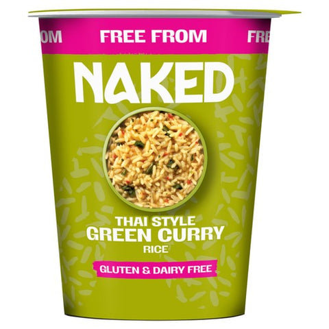 Naked Rice Free From Thai Green Curry 78g (Pack of 2)