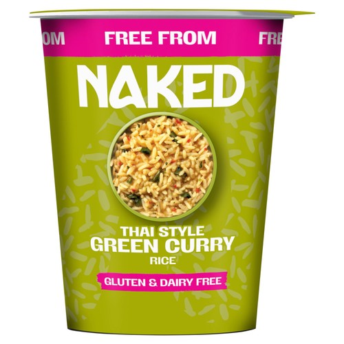 Naked Rice Free From Thai Green Curry 78g (Pack of 2)