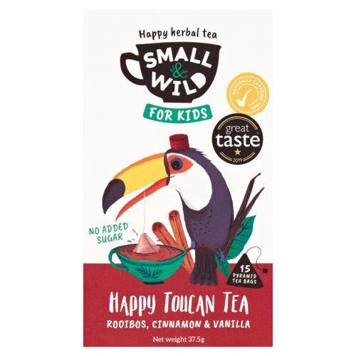 Small & Wild Happy Toucan Kids Tea 15's (Pack of 3)