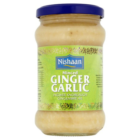 Nishaan Ginger & Garlic Minced 283g (Pack of 2)