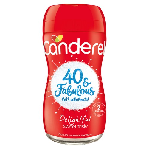 Canderel Original Low Calorie Sweetener Powder 75g (Pack of 2)