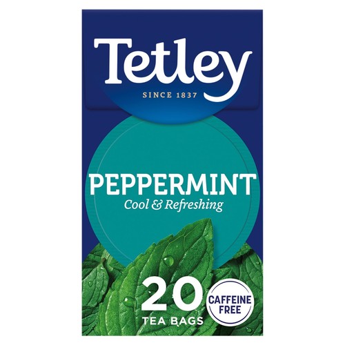 Tetley Herbal Peppermint Tea Bags 20's (Pack of 3)