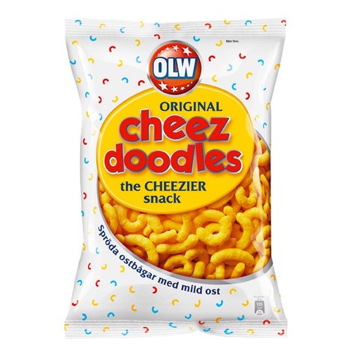 Olw Original Cheez Doodles 160g (Pack of 3)