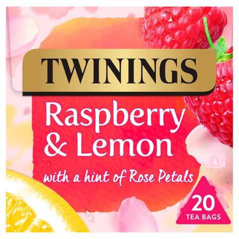 Twinings Raspberry & Lemon Fruit Tea 20's (Pack of 3)