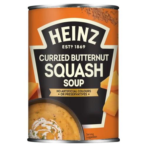 Heinz Butternut Squash Tinned Soup 400g (Pack of 2)
