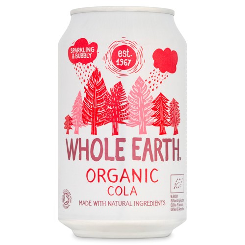 Whole Earth Organic Sparkling Cola 330ml (Pack of 6)