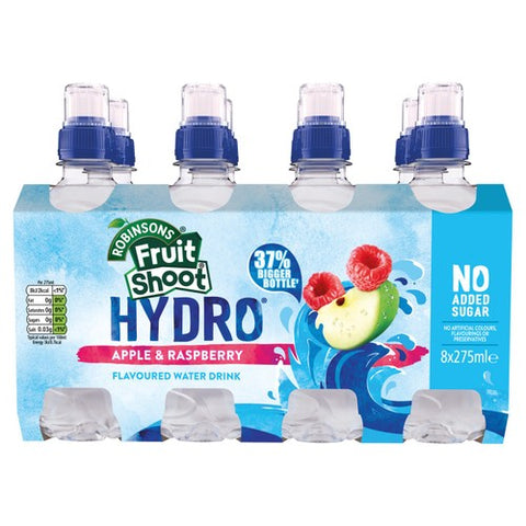 Fruit Shoot Hydro Apple & Raspberry 8 x 275ml (Pack of 2)