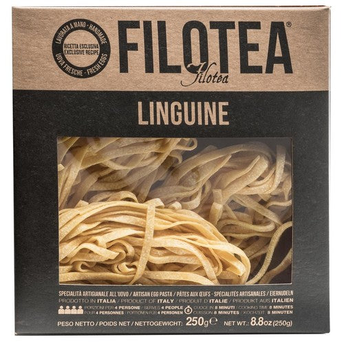 Filotea Le Matassine Linguine Nest Artisan Egg Pasta 250g (Pack of 3)