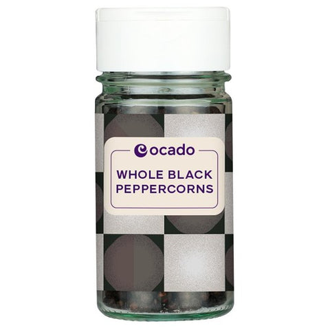 Ocado Whole Black Pepper Corns 45g (Pack of 2)