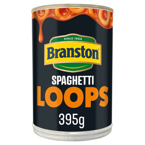 Branston Spaghetti Loops in Tomato Sauce 395g (Pack of 3)