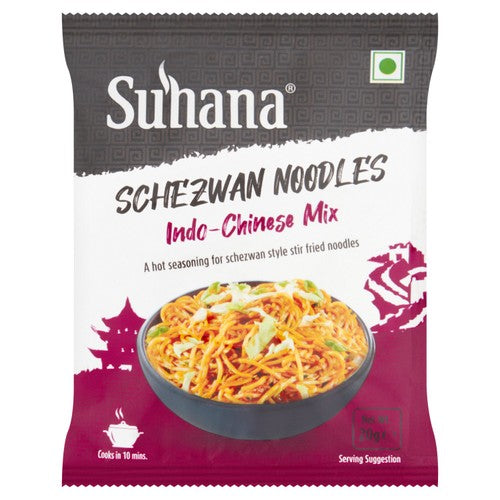 Suhana Schezwan Indo-Chinese Spice Mix for Noodles 20g (Pack of 2)