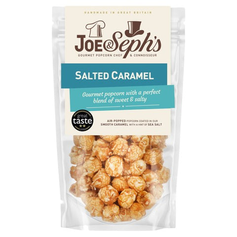 Joe & Seph's Salted Caramel Popcorn 70g (Pack of 6)