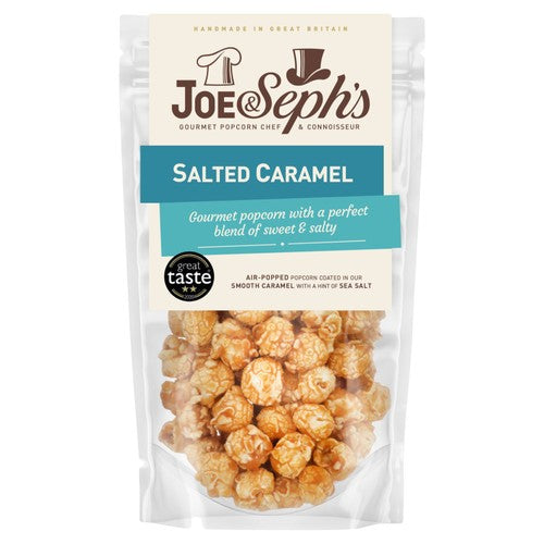 Joe & Seph's Salted Caramel Popcorn 70g (Pack of 6)