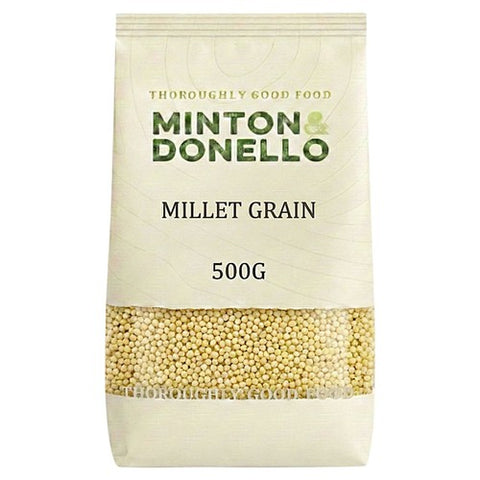 Minton & Donello Millet Grain 500g (Pack of 3)